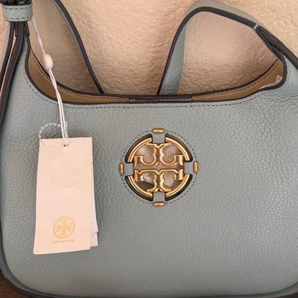 Tory Burch Blue Miller Small Shoulder Bag - Picture 2 of 10